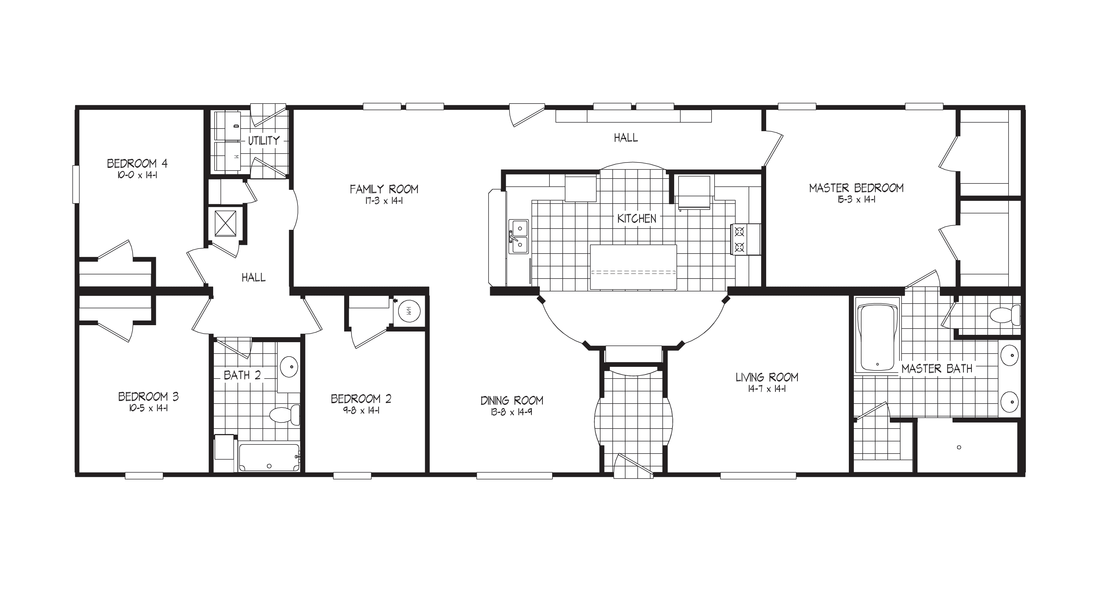 The 2461 CLASSIC Floor Plan