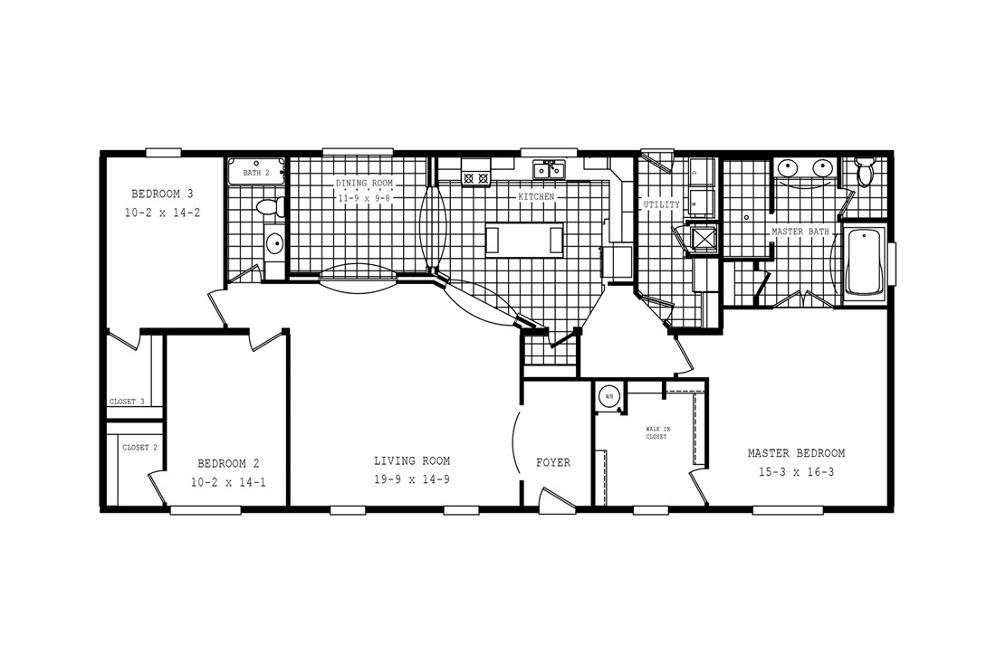 The 1347 CLASSIC Floor Plan