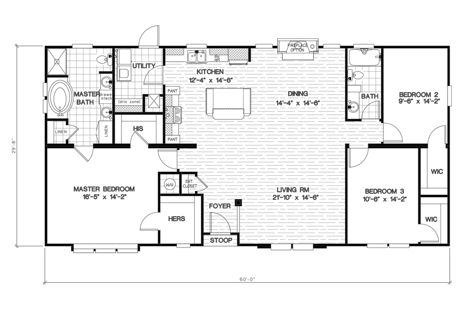 The 2455 CLASSIC Floor Plan