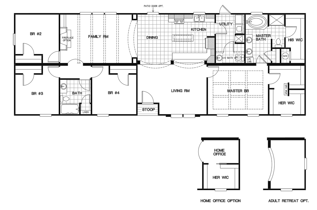 The 1321 CLASSIC Floor Plan
