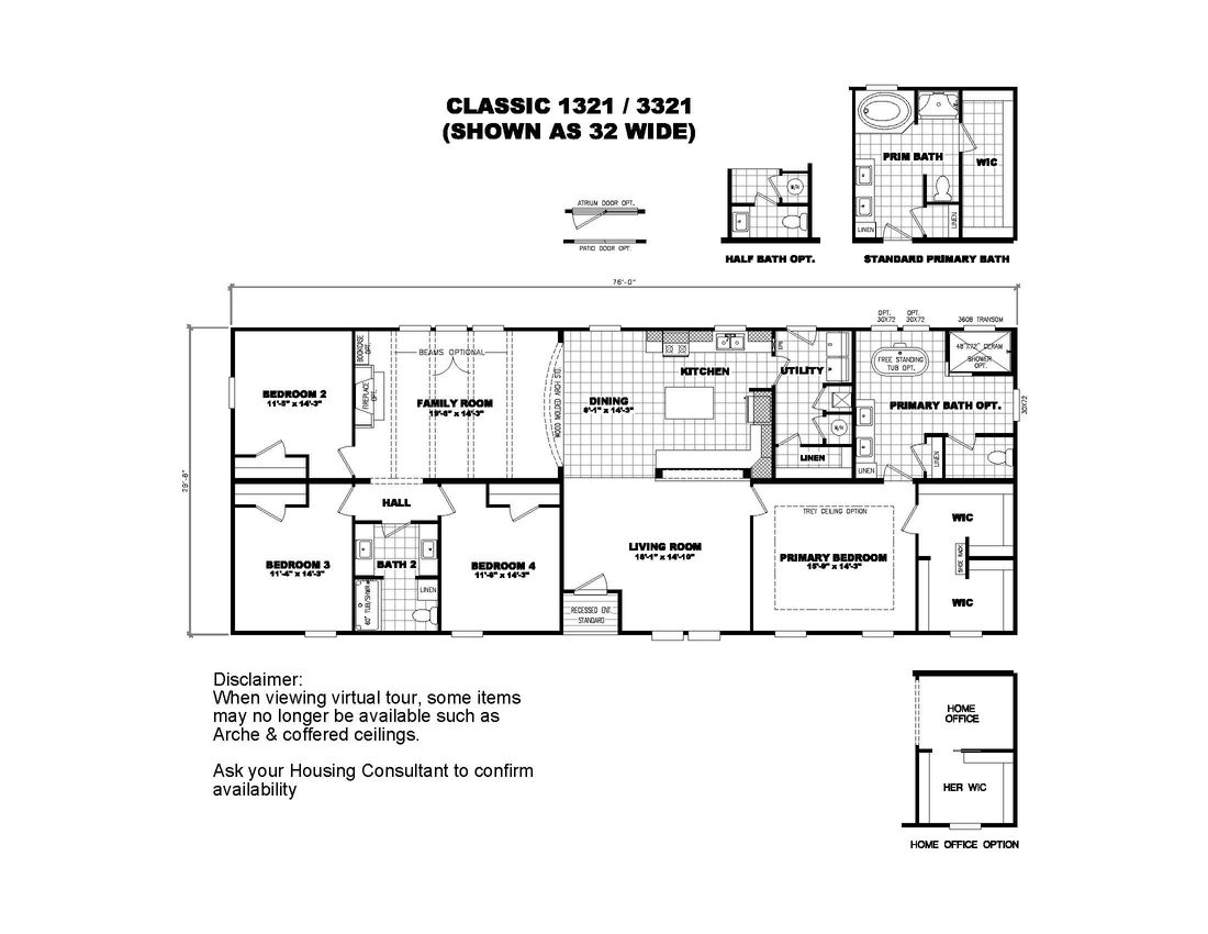 The 3321 CLASSIC Floor Plan