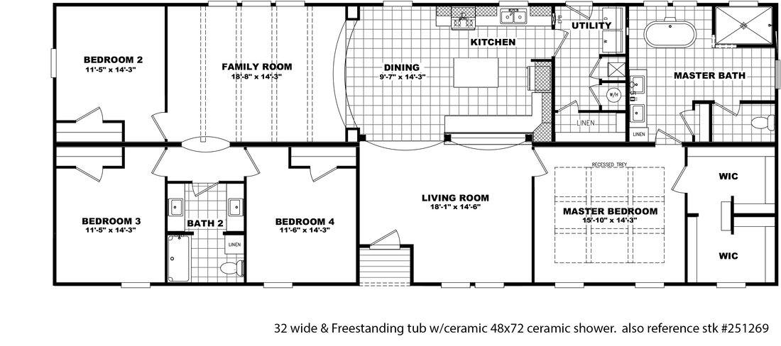 The 1321 CLASSIC Floor Plan